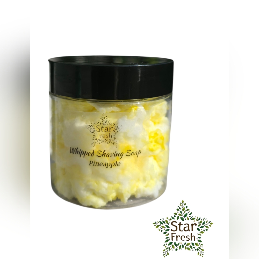 BUY NOW- 4oz (1)Whipped Shaving Soap - Pink, Green, Yellow - Picture 8 of 10